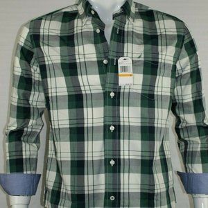 Wrinkle Resistant Plaid Long Sleeve Shirt